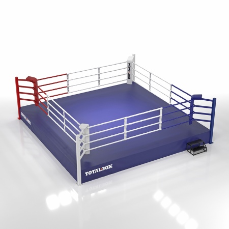 Купить Ринг боксерский Totalbox на помосте 0,5 м, 7х7м, 6х6м. в Хилоке 