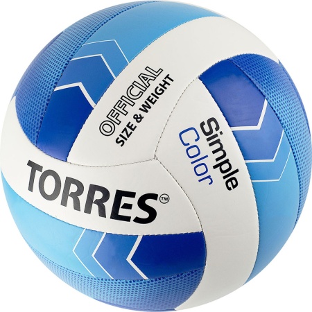 Купить Мяч волейбольный Torres Simple Color любительский р.5 в Хилоке 